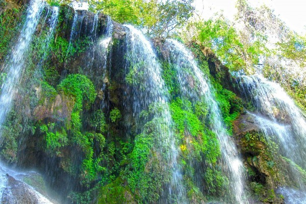 El Nicho Waterfalls in the Escambray Mountains